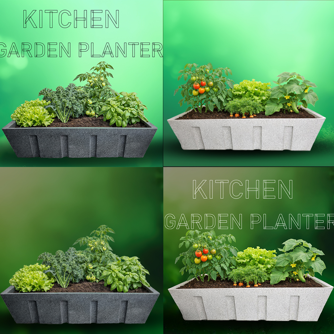 KITCHEN GARDEN PLANTER SET