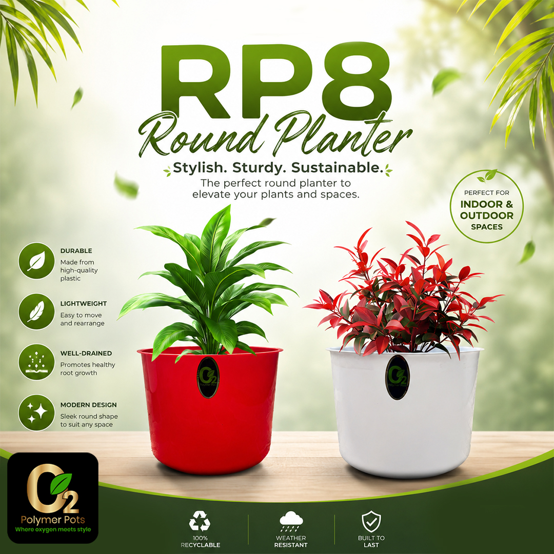RP8 ROUND PLANTER