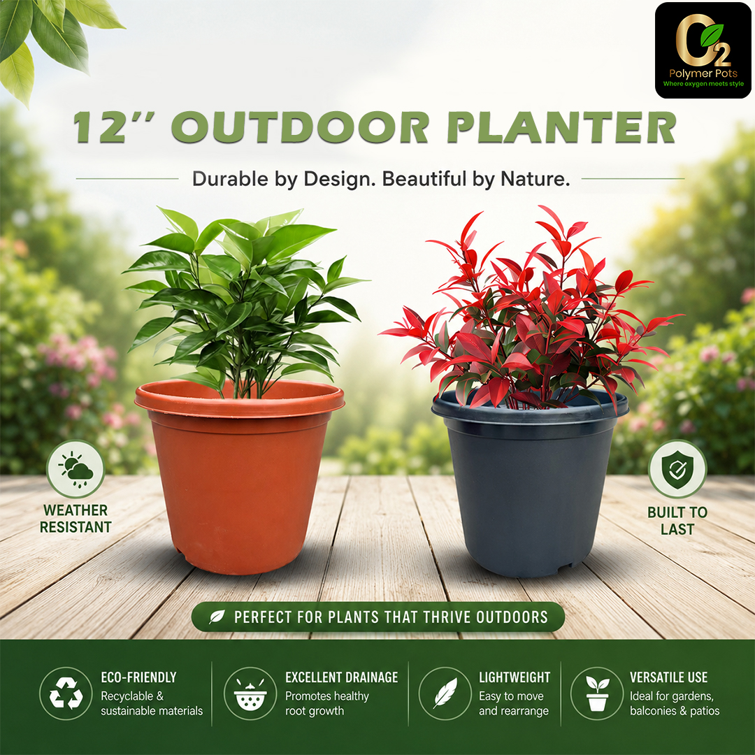 12'' OUTDOOR PLANTER