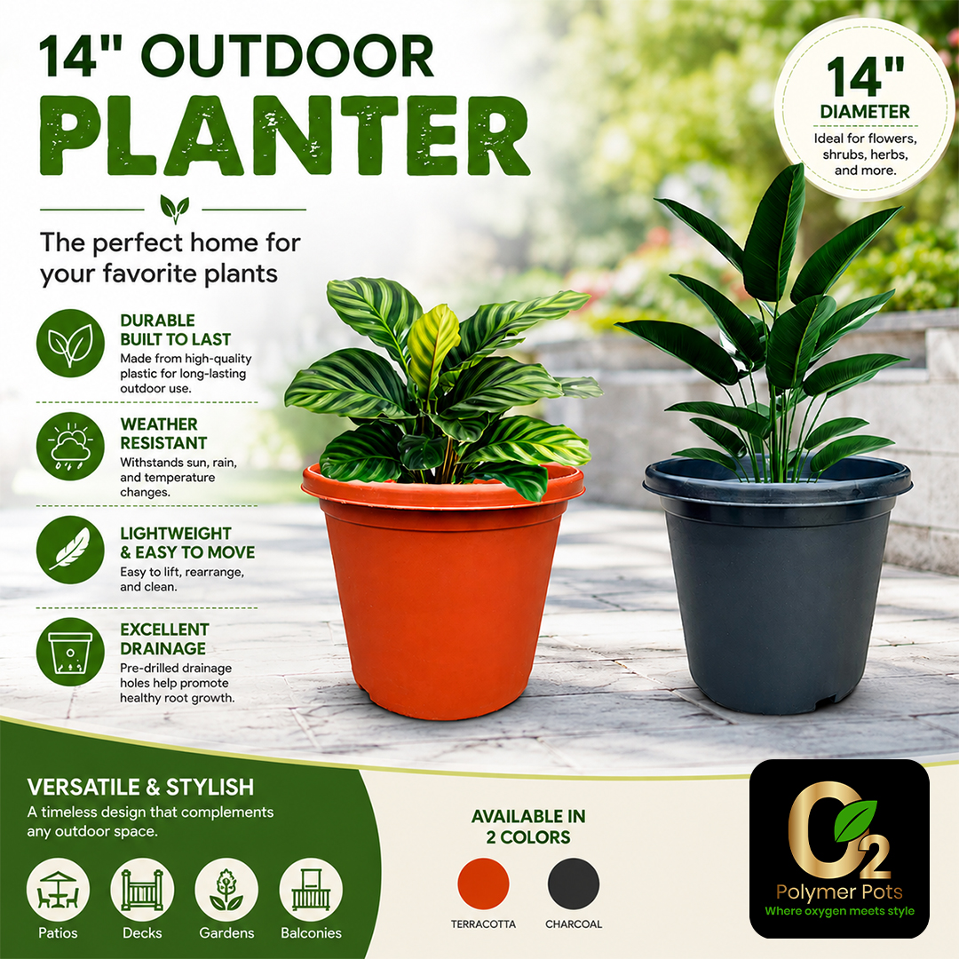 14'' OUTDOOR PLANTER