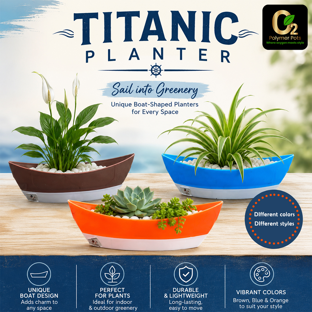TITANIC PLANTER