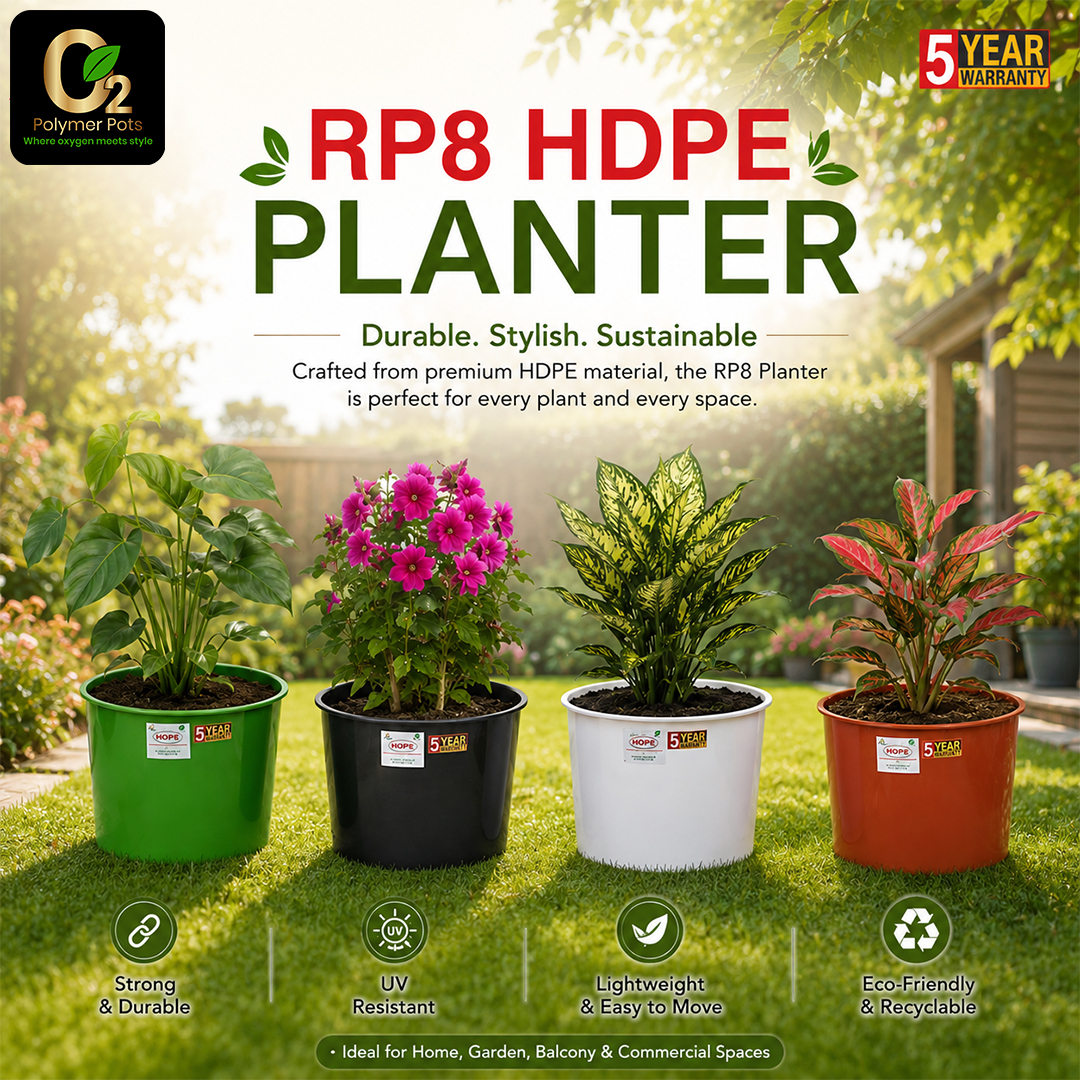 RP8 HDPE PLANTER